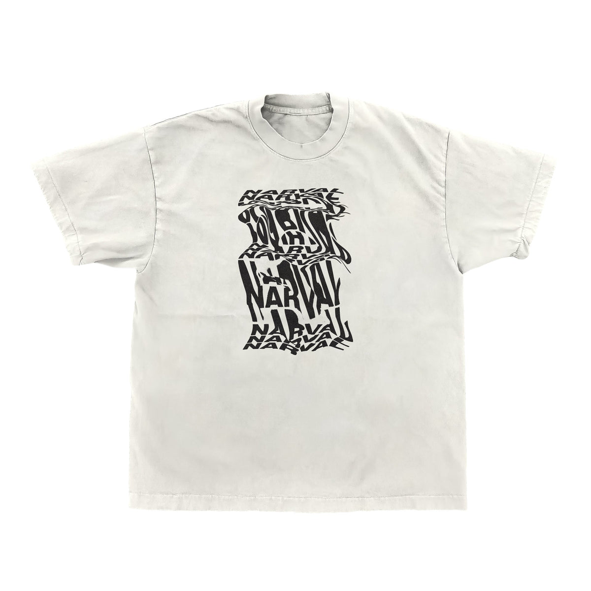 Narval Distorted Tee Bone White