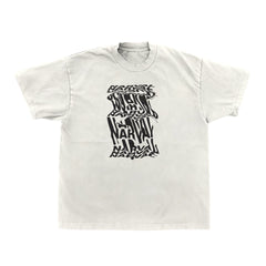 Narval Distorted Tee Bone White