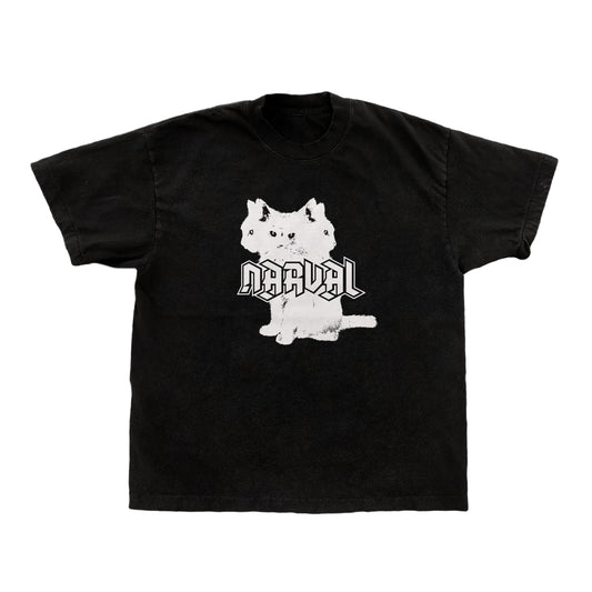 Narval Kitty Tee Black