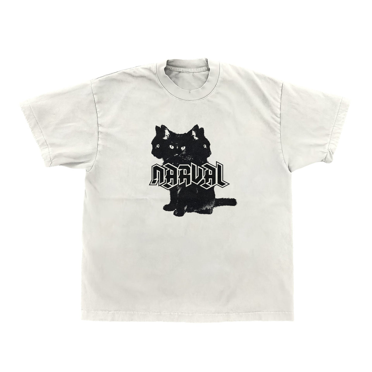 Narval Kitty Tee Bone White