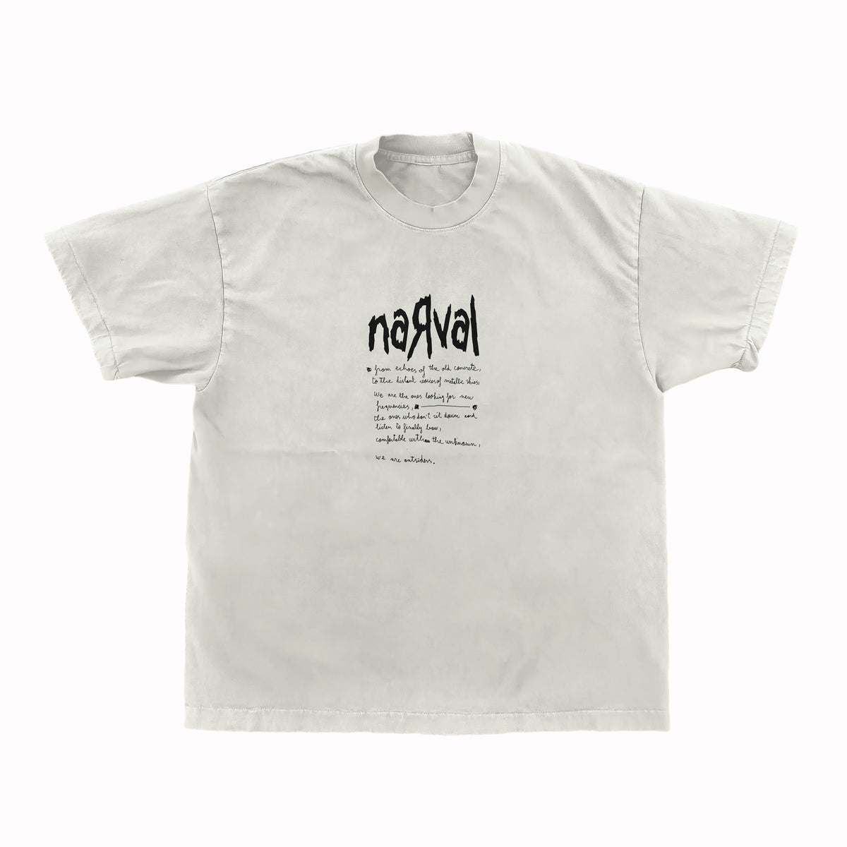 Narval Korn Tee Bone White